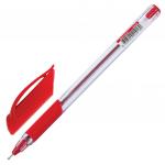 Ручка шариковая масляная с грипом BRAUBERG Extra Glide GT, КРАСНАЯ, трехгр,0,7мм,линия 0,35мм,142920