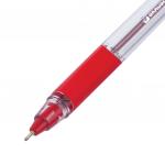 Ручка шариковая масляная с грипом BRAUBERG Extra Glide GT, КРАСНАЯ, трехгр,0,7мм,линия 0,35мм,142920