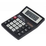 Калькулятор настольный STAFF STF-8008, КОМПАКТНЫЙ (113х87мм) 8 разряд, двойн.питание, блистер,250207