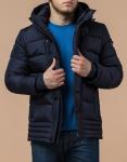 Модная мужская куртка темно-синяя модель 31610