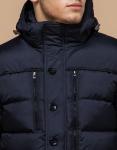 Модная мужская куртка темно-синяя модель 31610