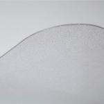 Коврик защитный д/напольных покрытий BRABIX, поликарбонат, 90*120см, шагрень, толщ 1,8 мм, 604850