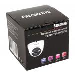 Камера AHD купольная FALCON EYE FE-IDV720AHD/35M, 1/3", уличная, цветная, 1280x960, рег.фокус, белая