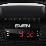Колонка портативная SVEN PS-460, 1.0, 18 Вт, Bluetooth, FM-тюнер, USB, microUSB, черная, SV-015237