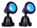 Lemax фонари подсветки голубые, 2 шт. от бат.3хАА. 3, 5 см.
