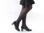 1101-2-17 BLACK Туфли женские (натуральная кожа)