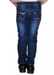 Утепленные джинсы для девочки на флисе (4-10 лет) - B-71
