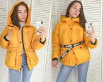 Куртка приталенная FASHION YELLOW DIM