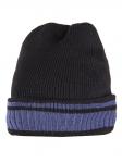 HT1701-2 шапка мужская, черно-синяя
