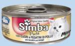 Simba Cat Mousse мусс для кошек сердце/куриная печень 85г