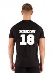 Футболка Moscow 18 (черный)