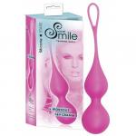 Шарики вагинальные Smile розовые 140 грамм,  506044