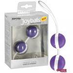 Вагинальные шарики Joyballs фиолетово-белые, 511480