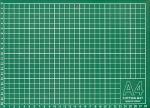 Мат для резки DK-004 30х22 см формат А4/серо-зеленый
