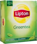 Lipton Classic Зеленый чай в пакетиках, 100 пак.