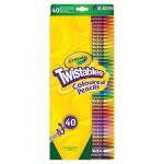 Crayola. 40 выкручивающихся цветных карандашей