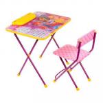 Набор детской мебели "Винкс: Азбука 2" складной, цвет розовый