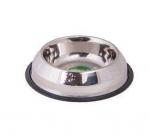 1554 Миска металлическая на резинке с тиснением, 0,70 л, М-002900