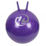 Мяч-попрыгун  BB-004-65 с рожками (65 см, фиолетовый)