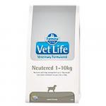 Neutered диета д/кастрированных или стерилизованных собак массой до 10  кг. профилактика МКБ 2 кг.*4