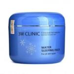 [3W CLINIC] Маска д/лица ночная УВЛАЖНЕНИЕ WATER SLEEPING PACK, 100 мл