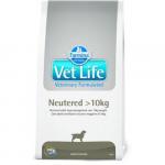 Neutered диета д/кастрированных или стерилизованных собак массой более 10  кг. профилактика МКБ 2 кг.*4