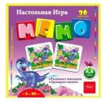 Настольная игра МЕМО 36 карточек Динопарк
