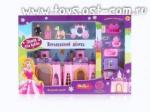 Dolly Toy Замок для куклы  "Королевский дворец" (46х12х31,5 см, свет, звук, фигурки 8,5 см, лошадь, карета, мебель)