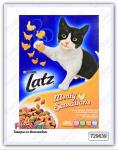 Сухой корм для кошек Purina Lаtz Meaty Sensations (птица) 400 гр