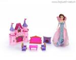 Dolly Toy Замок для куклы Сказочная история (46х12х31,5 см, свет, звук, кукла 27 см, мебель)