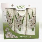 Подарочный набор полотенец "Efor" (3 предмета)