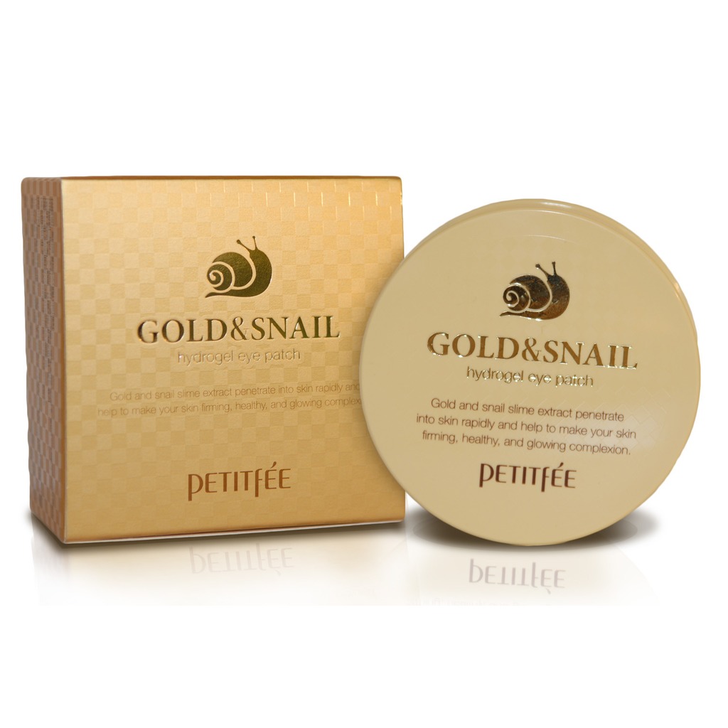 Petitfee gold snail. Gold Snail Hydrogel Eye Patch. Патчи Gold Snail Petitfee. Патчи с улиткой и золотом Корея. Гидрогелевые патчи для век с муцином улитки Petitfee Hydro Gel Eye Patch Gold & Snail.