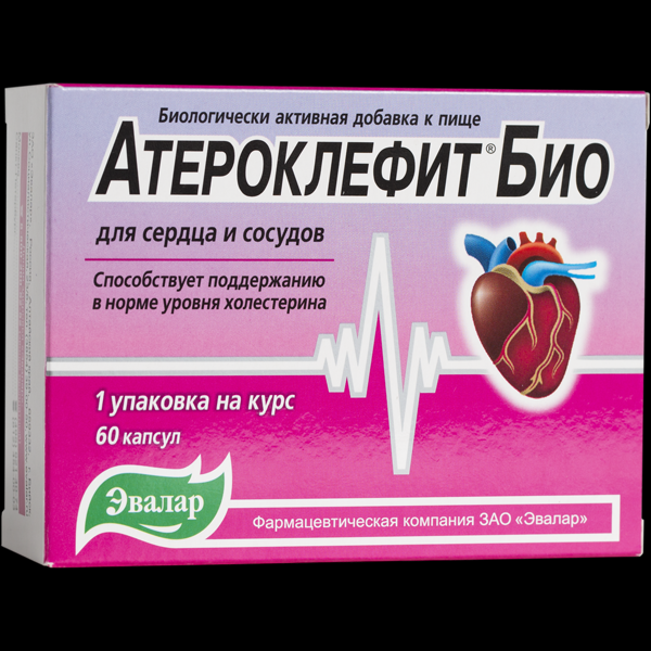 Витамины для сердца и сосудов отзывы врачей. Атероклефит био капс. №60 БАД. Атероклефит био, капсулы №30. Препарат атероклефит Эвалар. Атероклефит био капс 250мг №60.