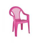 Кресло детское "Плетёнка" (розовый)
