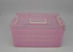 Коробка пластик R587 розовый