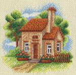 Набор для вышивания "PANNA" AD-0443  ( АД-0443 )  "Домик в саду"