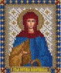 Набор для вышивания "PANNA" CM-1464  ( ЦМ-1464 )  "Икона Святой Светланы Палестинской"