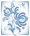 Набор для вышивания "PANNA" C-0254  ( Ц-0254 )  "Синие розы"