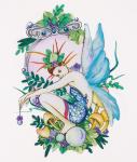 Набор для вышивания "PANNA" "Живая картина"   JK-2043  ( ЖК-2043 )  "Лесная фея"