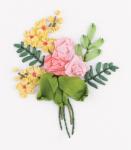 Набор для вышивания "PANNA" "Живая картина"   JK-2141  ( ЖК-2141 )  "Букетик роз"