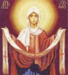 Набор для вышивания "PANNA" CM-1270  ( ЦМ-1270 )  "Икона Божией Матери Покров Пресвятой Богородицы"