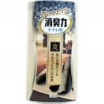 "ST" "Shoushuuriki" Жидкий дезодорант – ароматизатор для туалета с ароматом древесного угля и сандалового дерева 400 мл 1/18