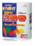 Kami Shodji ELLEMOI Бумажные полотенца для кухни 100 отрезков (2 рулона) 1/24