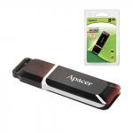 Флэш-диск 8GB APACER Handy Steno AH321 USB 2.0, карминно-красный, AP8GAH321R-1