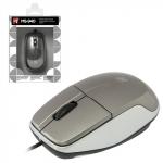 Мышь проводная DEFENDER MS-940, USB, 2 кнопки+1 колесо-кнопка, оптическая, серая, 52942