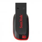 Флэш-диск 16GB SANDISK Cruzer Blade USB 2.0, черный, SDCZ50-016G-B35