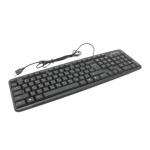 Клавиатура проводная DEFENDER Element HB-520, USB, 104 клавиши+3 дополнительных клавиши,черная, 45522