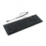 Клавиатура проводная GENIUS SlimStar 130, USB, 104 клавиши, черная, 14103