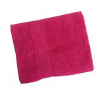 Махровое гладкокрашенное полотенце 40*70 см 460 г/м2 (Малина)