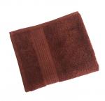 Махровое гладкокрашенное полотенце 40*70 см 460 г/м2 (Шоколадный)